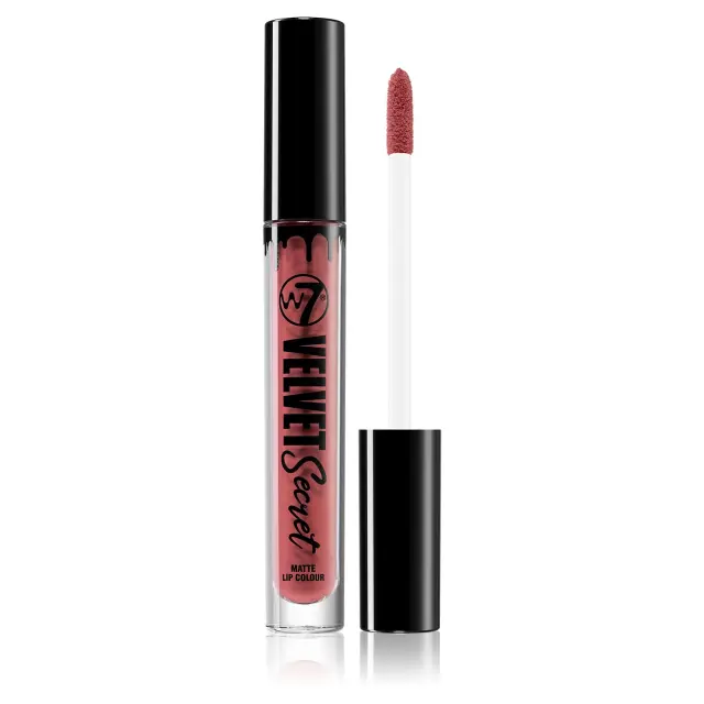 W7 Velvet Secret Matte Lip Colour Υγρό Ματ Κραγιόν Απόχρωση Vino Tinto, 2.5ml