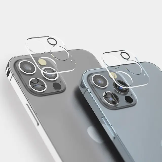 Tempered Glass Goospery Protector Κάμερας για Apple iPhone 12 Διάφανο 2 Τεμαχίων 3