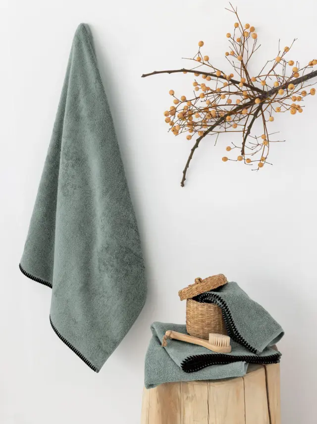 Palamaiki Πετσέτα Λουτρού Towels Collection 70x140 BROOKLYN SAGE