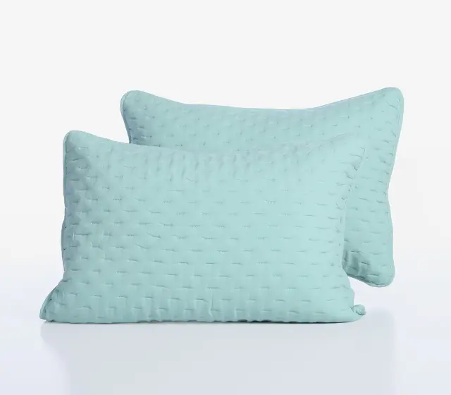 Nef-Nef Homeware Μαξιλαροθήκες Σετ 2 Τεμαχίων Adelle 52x72 Green