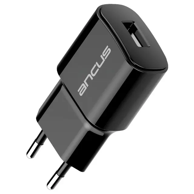 Φορτιστής Ταξιδίου Switching Ancus Supreme Series C60 USB 5V / 1A 5W Μαύρο 2