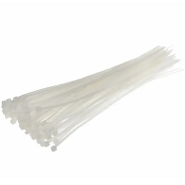 ΔΕΜΑΤΙΚΑ ΚΑΛΩΔΙΩΝ 140x3.5mm ΛΕΥΚΑ 100ΤΕΜ SAPISELCO SEL.2.210