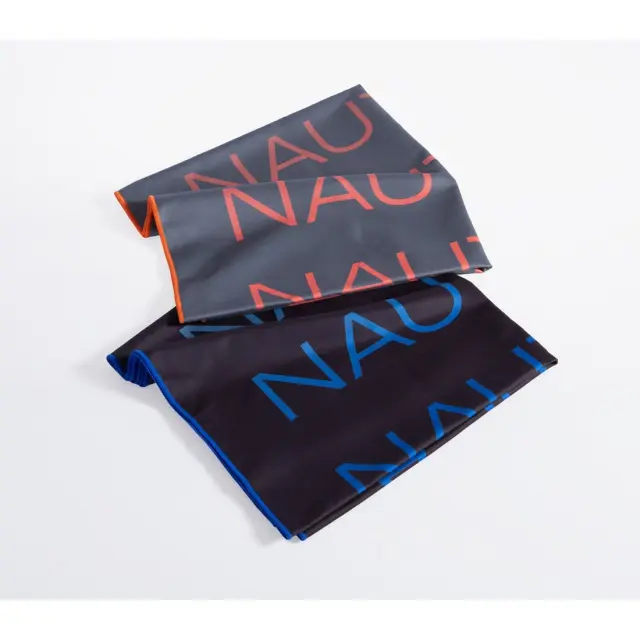 Nef-Nef Homeware Πετσέτα Θαλάσσης Nautica Spread 80x160 Γκρι