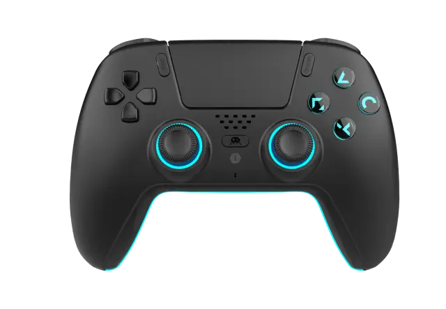 Trade Invaders - Wireless Bluetooth Controller for PS5 - LED - Black - PlayStation 5