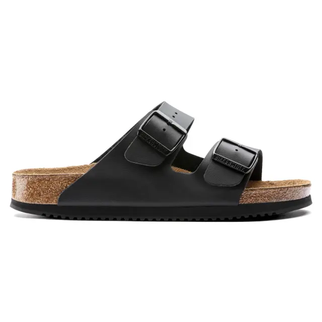 Birkenstock Πέδιλα Ανδρικό Birko-Flor(ανθεκτικό υλικό της Birkenstock-επιτρέπει την επαφή με το νερό) Μαύρο BIR/ARIZONA 1018222 BLACK