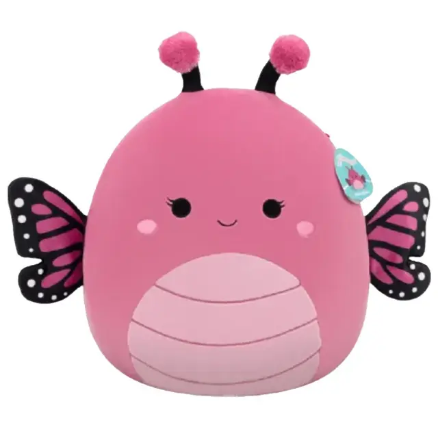 Λούτρινο Squishmallows 30,5cm W12 Marcelina the Pink Monarch Butterfly - JWSQ0591