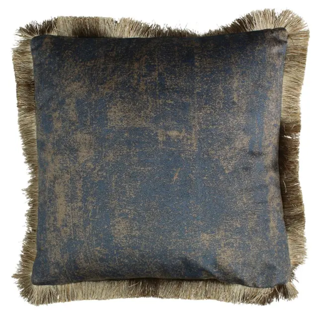 Μαξιλάρι Μπλε Βελούδο 45x45cm