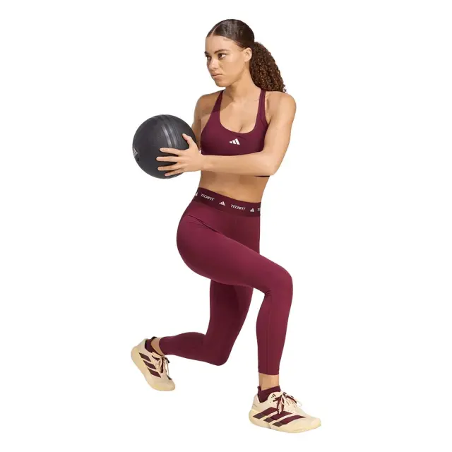 adidas Performance Women's TechFit 7/8 Leggings Μπορντό KS3390 (adidas Performance) 3