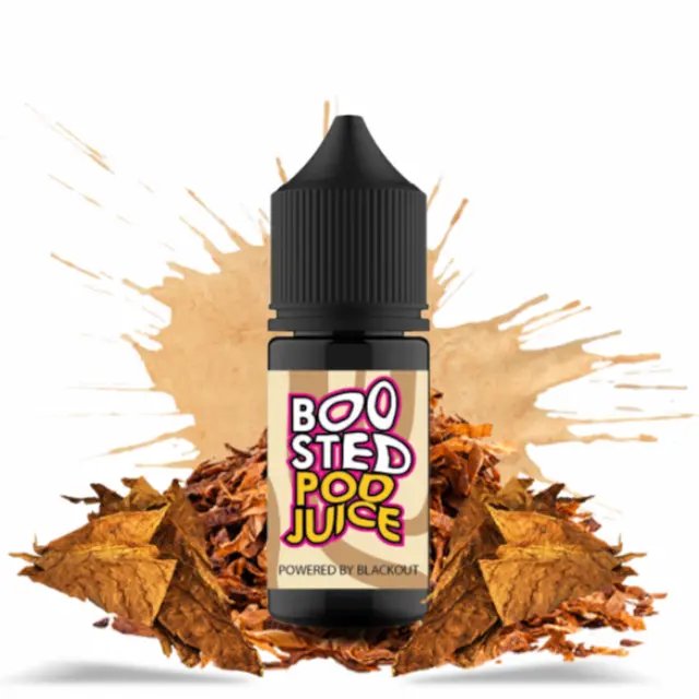 Blackout Boosted Pod Juice Creamy Tobacco Flavorshot 10ml/30ml