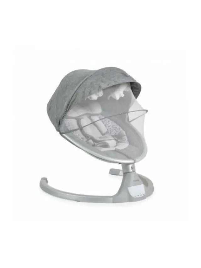 Cangaroo Ηλεκτρικό Ρηλάξ Κούνια iSwing ως 9kg Silver 8159 2