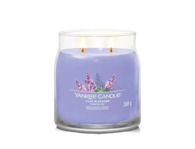 Αρωματικό Κερί Yankee Candle με διάρκεια καύσης έως 50 ώρες και άρωμα Lilac Blossoms 1629997E 2
