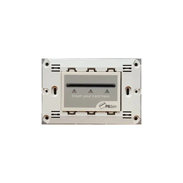MODYS ΚΑΡΤΟΔΙΑΚΟΠΤΗΣ RFID & ΒΑΣΗ ΣΤΗΡΙΞΗΣ ΜΕ ΒΙΔΕΣ 3 ΣΤΟΙΧΕΙΩΝ ΑΠΑΛΟ ΓΚΡΙ 24VDC IP20 / 10101450499