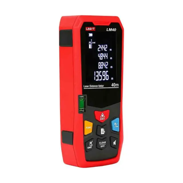 Uni-T Μέτρο Laser LM40 με Δυνατότητα Μέτρησης έως 40m 3