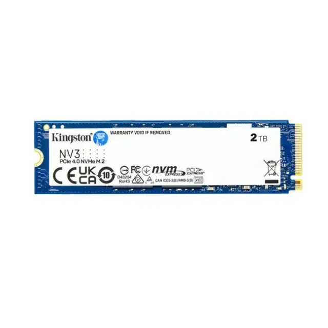 Kingston Δίσκος SSD NV3 2TB M.2 NVMe PCI Express 4.0 (SNV3S/2000G)