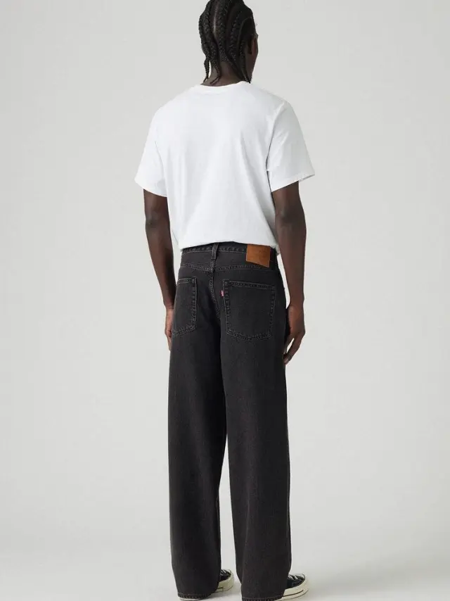 Levi's 578 Baggy Jeans 8AM In Charlotte Black Black - 32/32