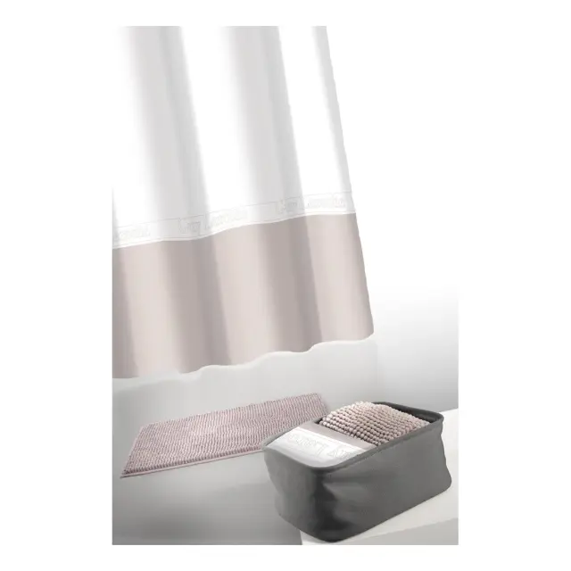 Σετ Κουρτίνας Μπάνιου 4 Τεμαχίων Guy Laroche Miami Amethyst