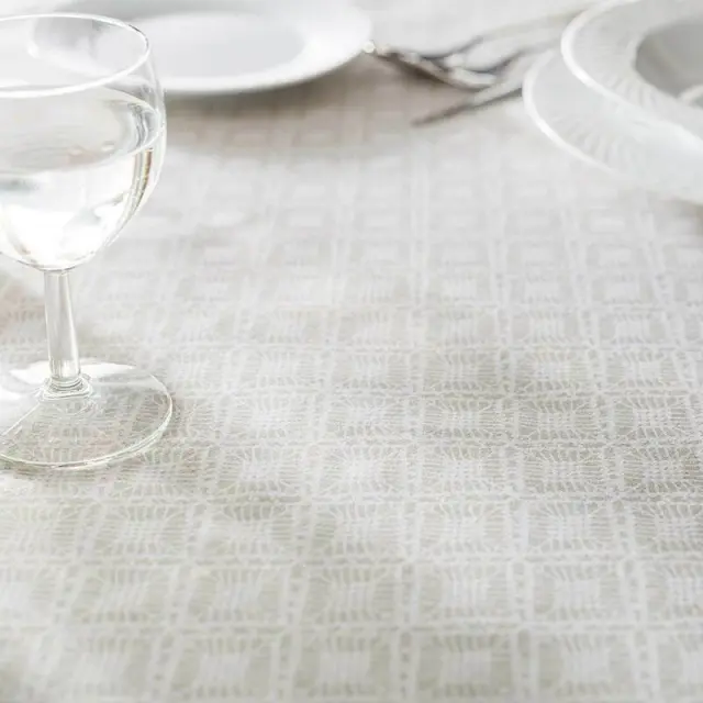 ΤΡΑΠΕΖΟΜΑΝΤΗΛΟ 150X260CM GOFIS HOME DELFINA Μπεζ 237/ 06 2