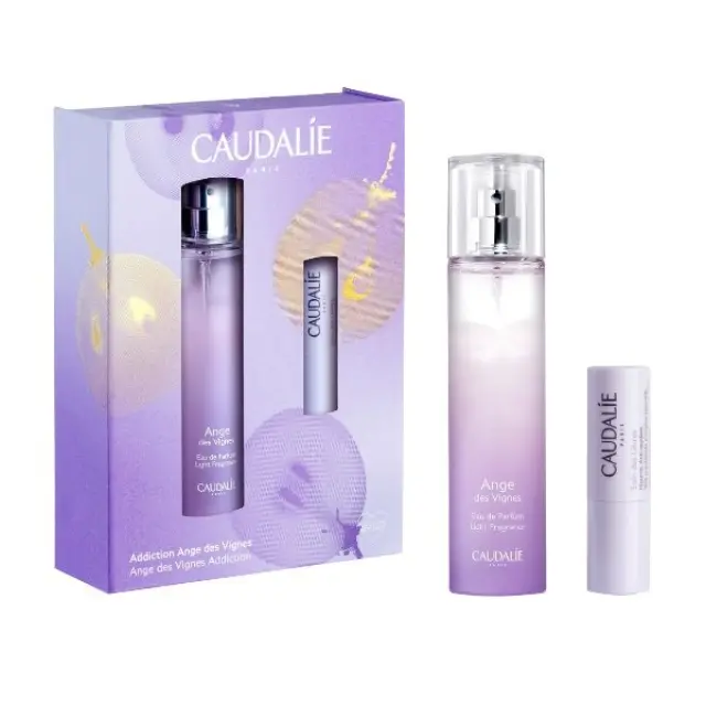 CAUDALIE Light Fragrance Ange Des Vignes Xmas Γυναικείο Σετ Γυναικείο Άρωμα, 50ml + Δώρο Lip Conditioner - Ενυδατικό Χειλιών, 4,5g