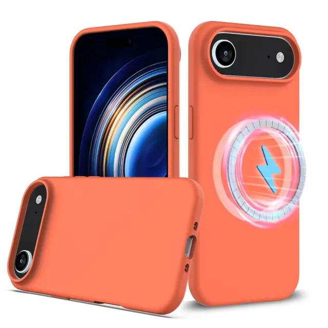 MagSafe Θήκη για iPhone 17 Air-Gold Orange OEM 3