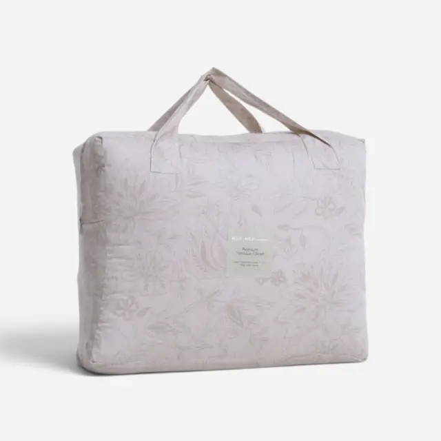 Nef-Nef Homeware Πάπλωμα Πενιέ Βαμβακοσατέν Elinda 240x230 Εκρού 3