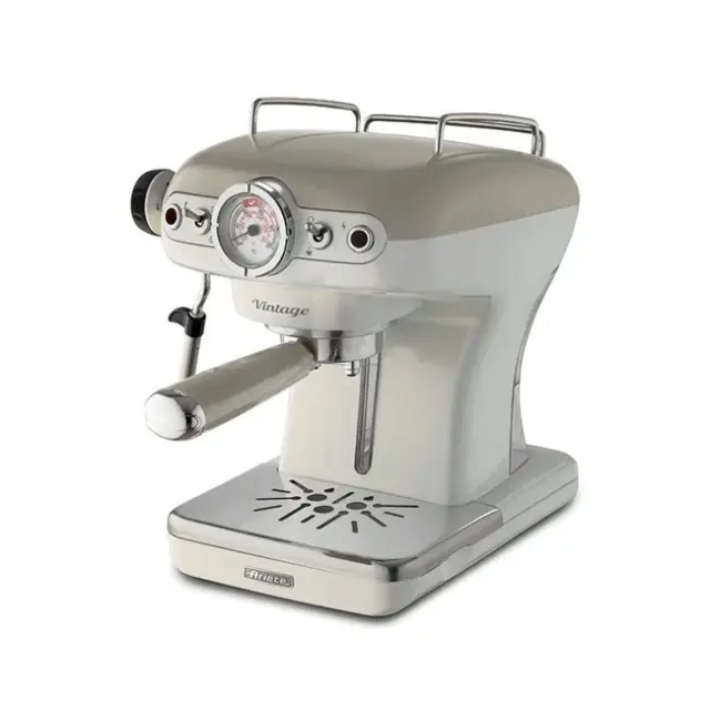 Ariete Μηχανή Espresso Vintage 850W 15bar Beige (1389/13)