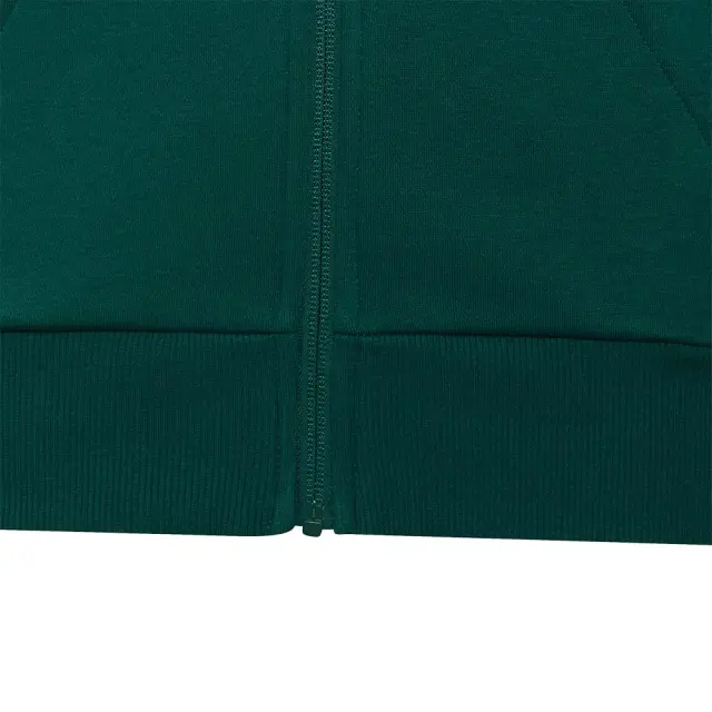 adidas Sportswear Kids 3Stripes Fleece Full-Zip Hoodie Πράσινο KT3373 (adidas Sportswear) 3