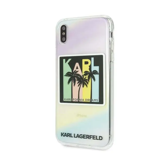 Karl Lagerfeld® Θήκη Σιλικόνης για iPhone Xs Max- Kalifornia Dreams (KLHCI65IRKD)