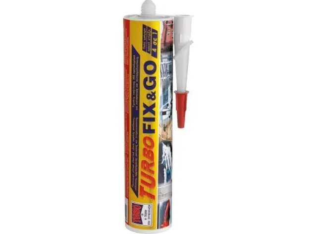 Turbo 98454 - Fix&Go Σφραγιστική Σιλικόνη Λευκή 290ml