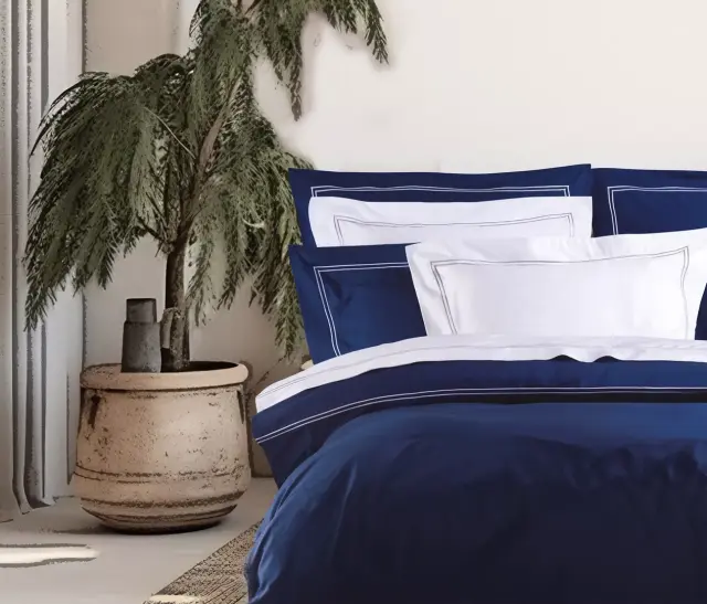 ΣΕΤ ΣΕΝΤ KING ΒΑR4 (09) D.BLUE 2*270Χ290CM 2*Χ50Χ70CM 230TC 100% COT/SATIN - -