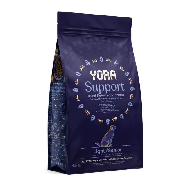 Yora Support Dog Light/Senior Υποαλλεργική Ξηρά Τροφή Σκύλου 12kg