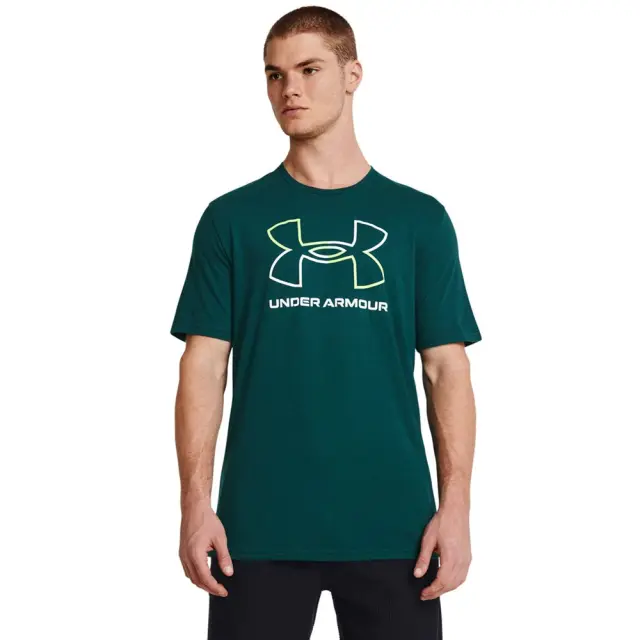 Under Armour Foundation T-Shirt (1382915-449) - Πετρόλ