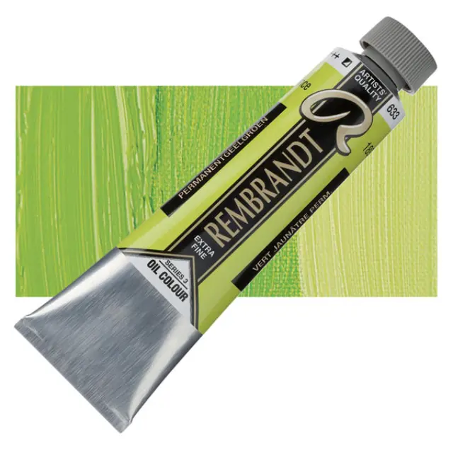 Λάδι Talens Rembrandt - 633 Permanent Yellow Green - 40ml