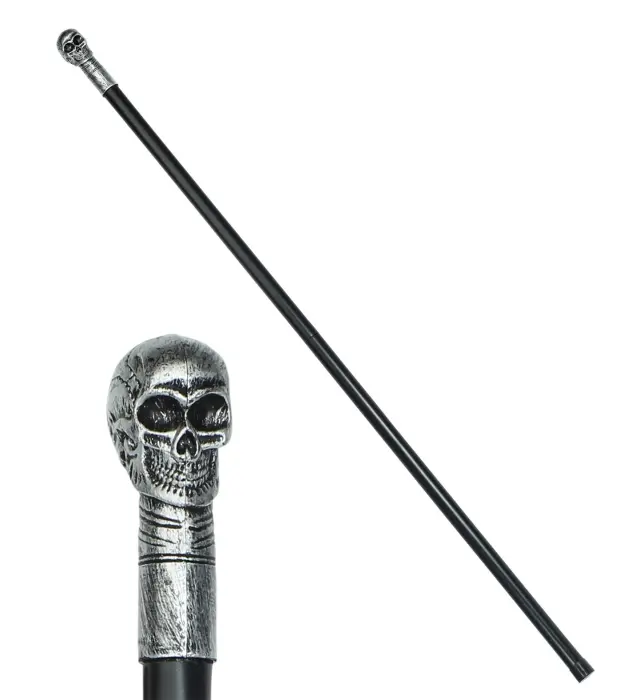Αποκριάτικο Αξεσουάρ Μπαστούνι Skull (Widmann) (W-07603)