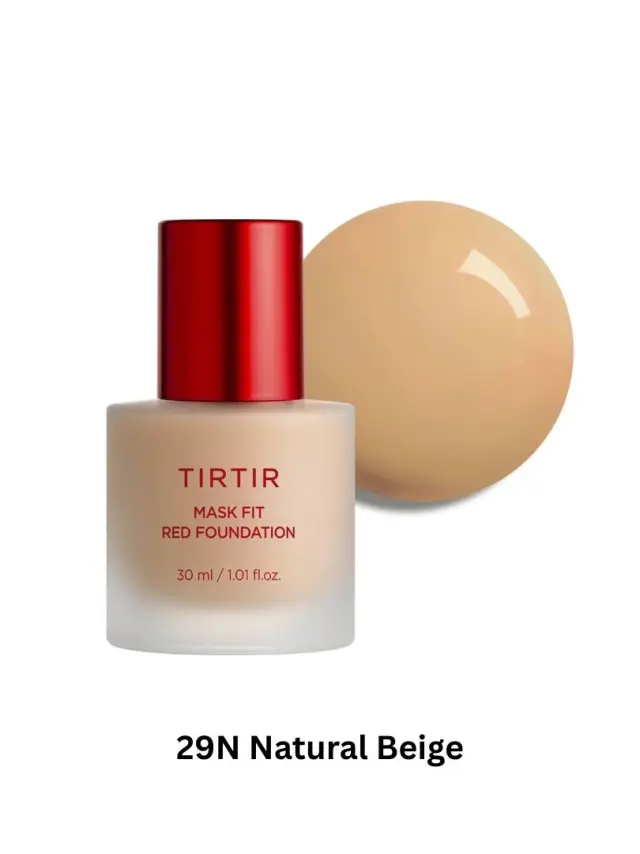 Tirtir Mask Fit Red Foundation- Υγρό foundation υψηλής κάλυψης