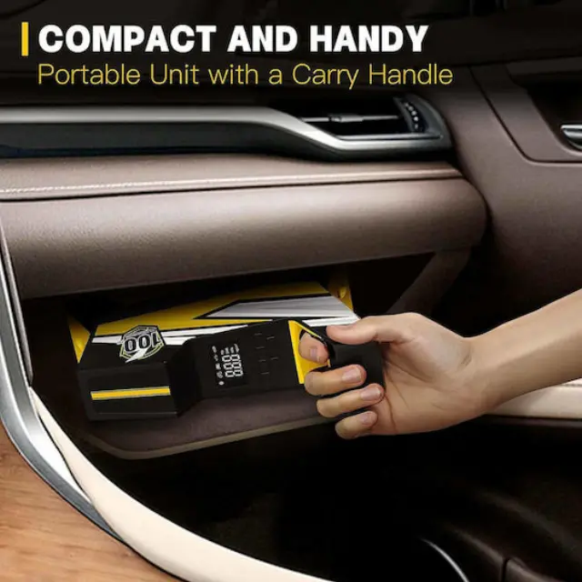 Carsun Τρόμπα Αυτοκινήτου C1809 150PSI με Καλώδιο Αναπτήρα 12V 2