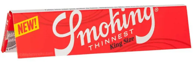 Smoking Χαρτάκια Thinnest Red - King Size 50τεμ.