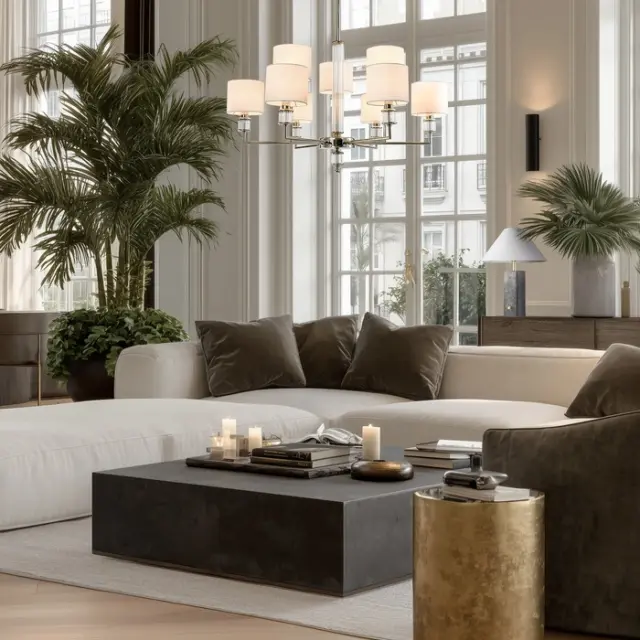 Φωτιστικό γραφείου ORLEANS T01487BR-WH από μάρμαρο και ορείχαλκο με λευκό καπέλο Ορείχαλκος 3