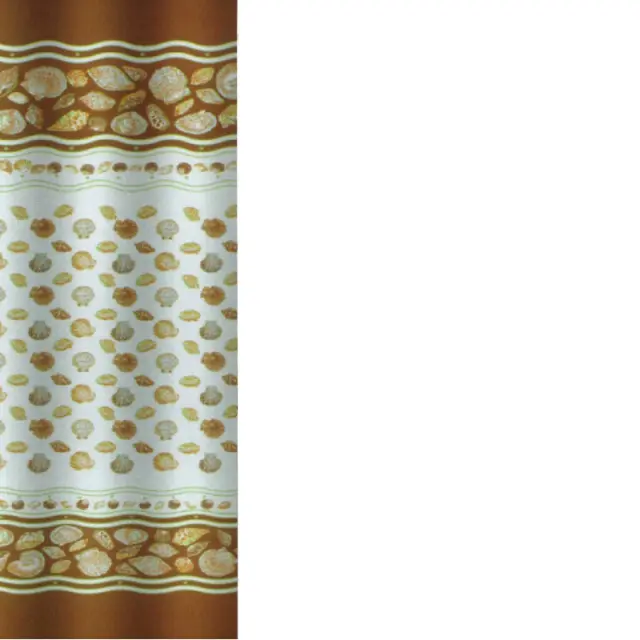 Kουρτίνα Mπάνιου PACIFIC Διάφορα Σχέδια Ύφασμα 180x180cm