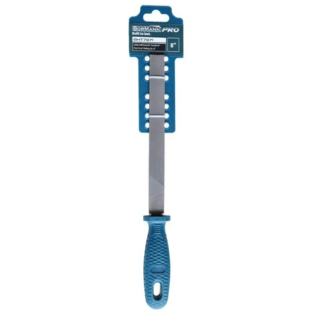 Bormann Pro BHT7871 - Λίμα μετάλλου πλακέ 8" (056089)
