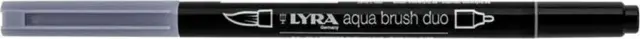 Μαρκαδόρος Πινέλο Lyra Aqua Brush Duo Cold Grey Silver/ 6520096 (Lyra)