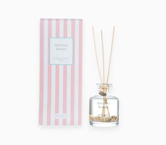 ΑΡΩΜΑΤΙΚΟ ΧΩΡΟΥ ΜΕ ΣΤΙΚΣ BAHAMA BREEZE 230ml NEF-NEF HOMEWARE, - PINK (039855)