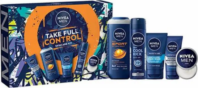 Nivea Men Take Full Control Set Σετ Περιποίησης 5τμχ