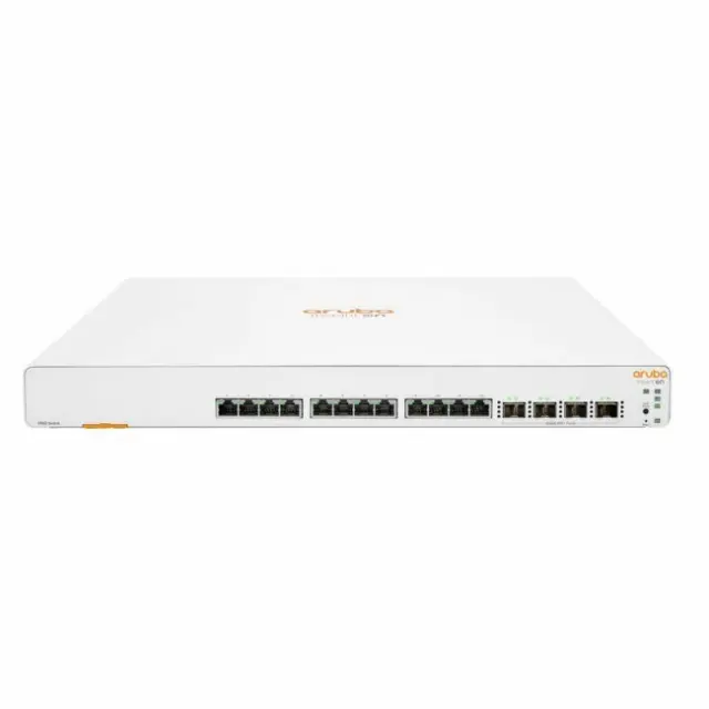 Hewlett Packard Enterprise Aruba Instant On 1960 12XGT 4SFP+ Managed L2+ Gigabit Ethernet (10/100/1000) 1U White