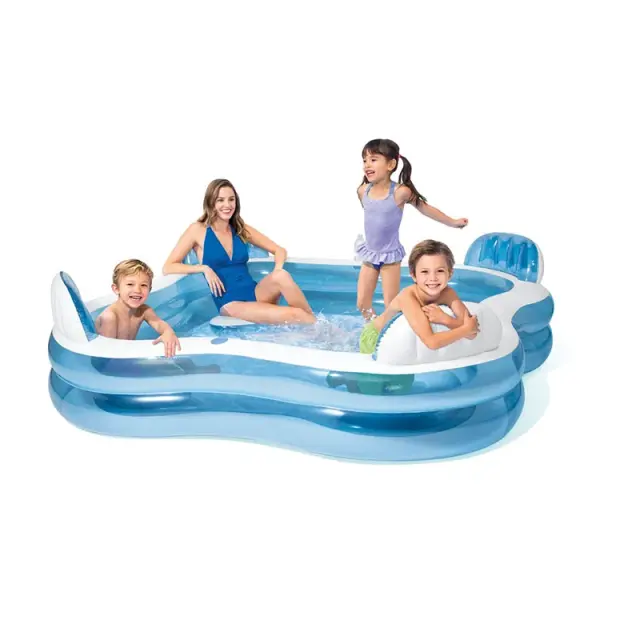 Intex 56475NP Swim Center Family Lounge 229x229x66cm Μπλε 3