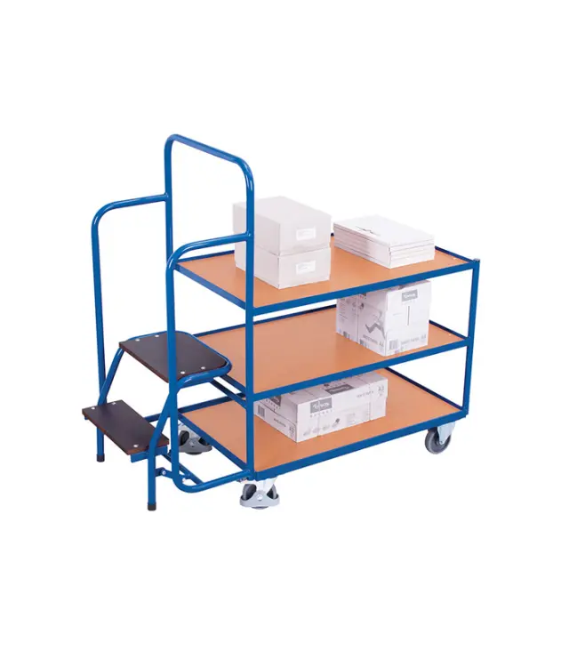 Variofit sw-600.615 Τρόλεϊ Μεταφοράς με Σκάλα για Φορτίο Βάρους ως 250kg