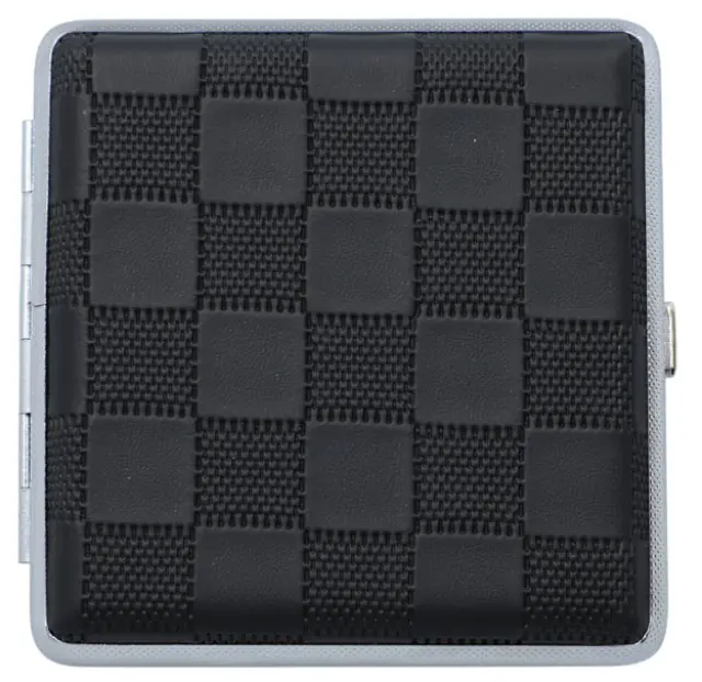 Gentelo Ταμπακιέρα Black - Embossed Checkboard