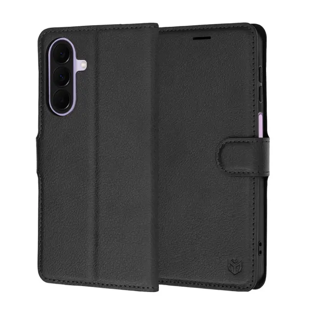 Techsuit® Leather Folio για Galaxy A27 5G - Black