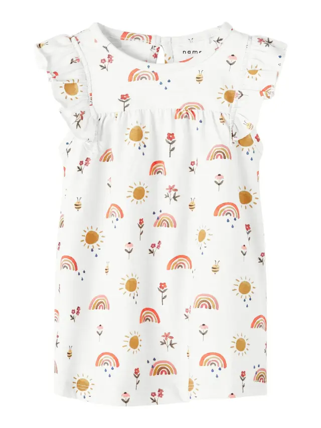 NAME IT BABY GARMENT FEM KNIT OCO95/EA5 Bright White