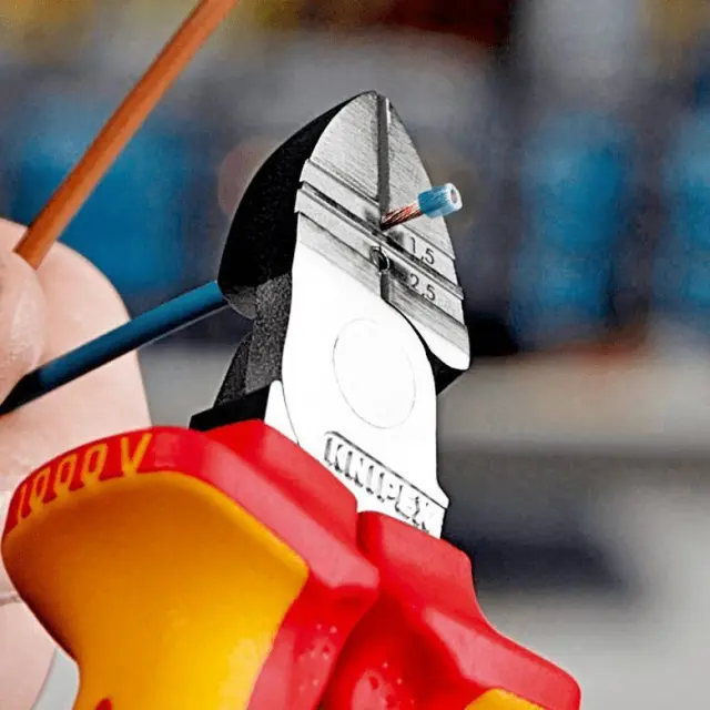 Knipex 14 26 160 - Πλαγιοκόφτης-γδάρτης με βαριά μόνωση 1000V No160mm 3