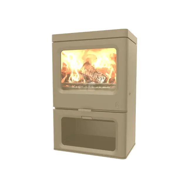 Σόμπα Ξύλου Charnwood Skye 7 Store Stand – Almond